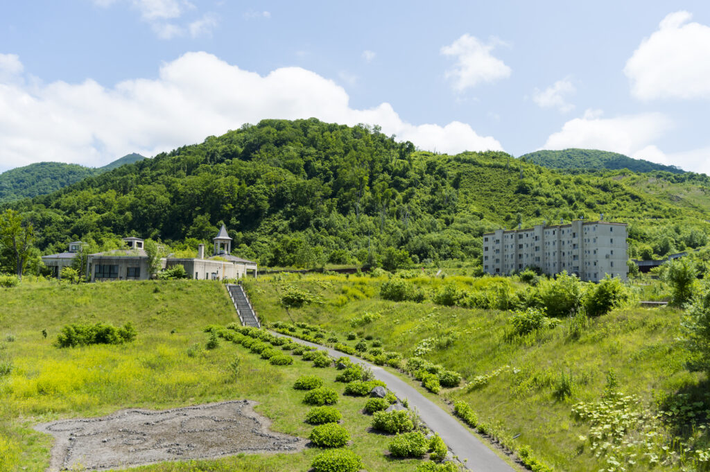 金比羅火口災害遺構散策路