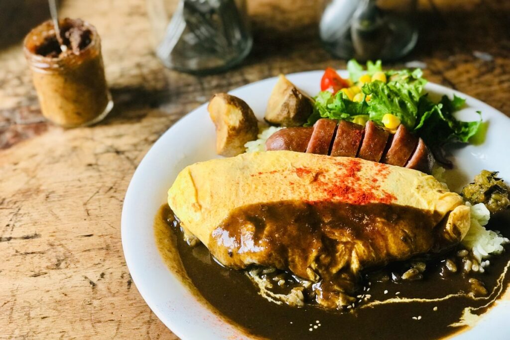 富良野名物オムカレー