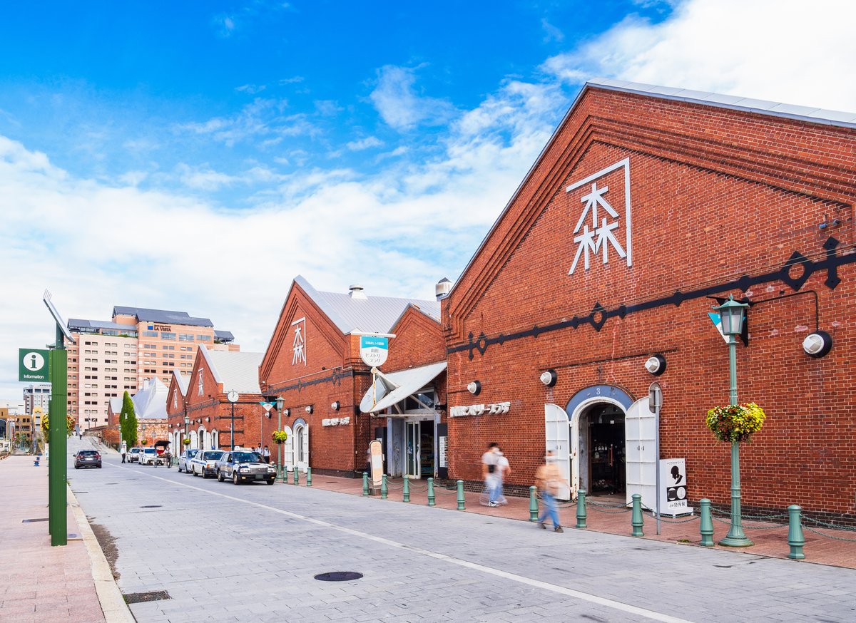 金森赤レンガ倉庫のベイエリア