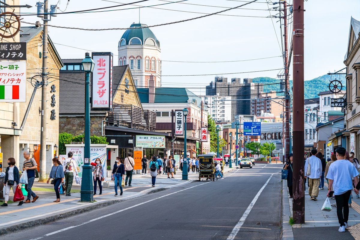 小樽 堺町通り