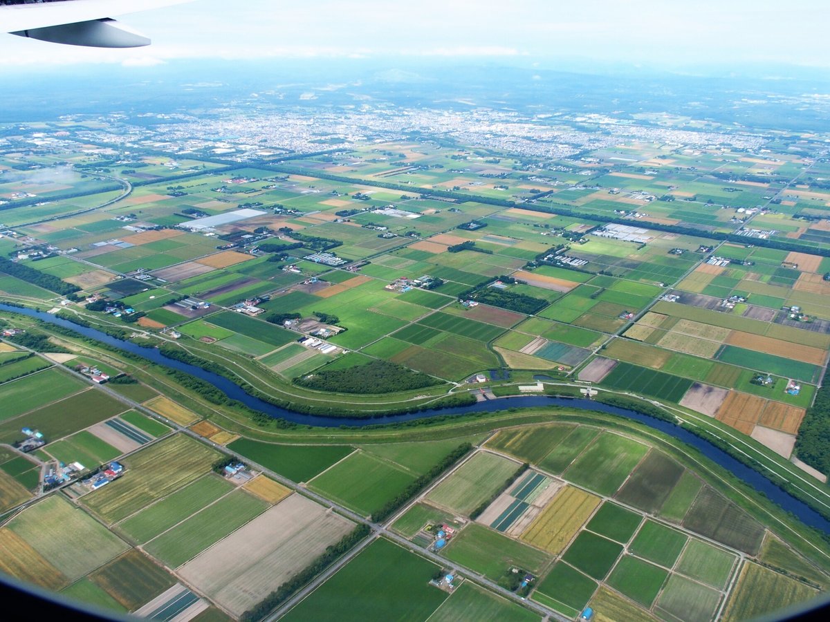 桜の季節の北海道の宿と航空券のイメージ