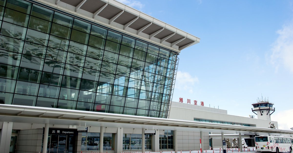 旭川空港ターミナルの外観