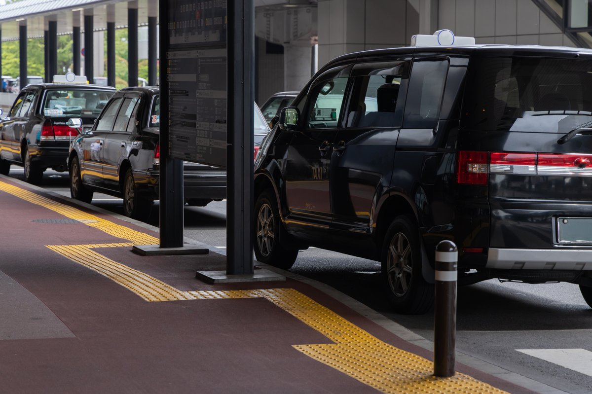 新千歳空港のタクシーのりば