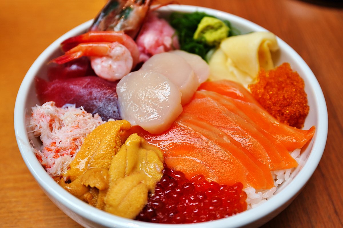 北海道の海鮮丼