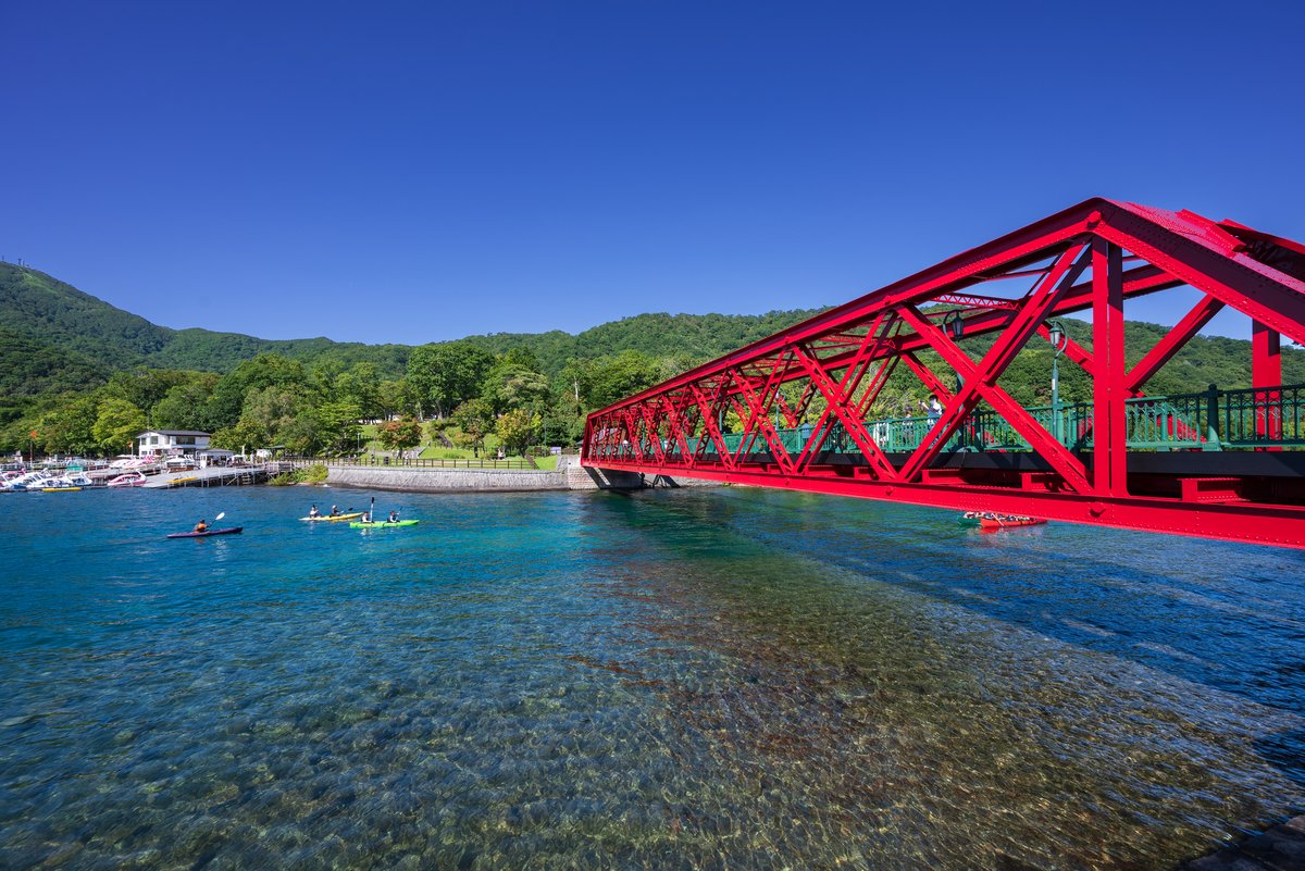 支笏湖カヌー体験