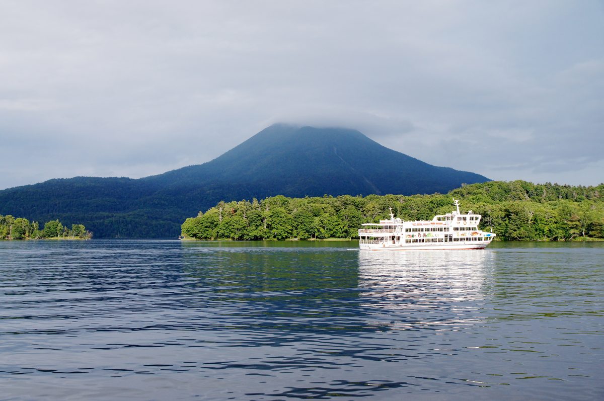 阿寒湖の風景