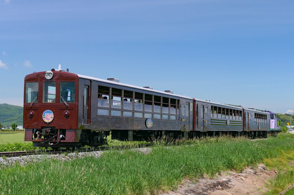 ノロッコ号の車両外観