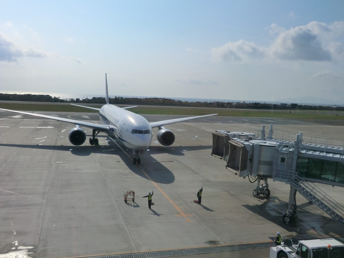 丘珠空港または函館空港の旅客機・ターミナル
