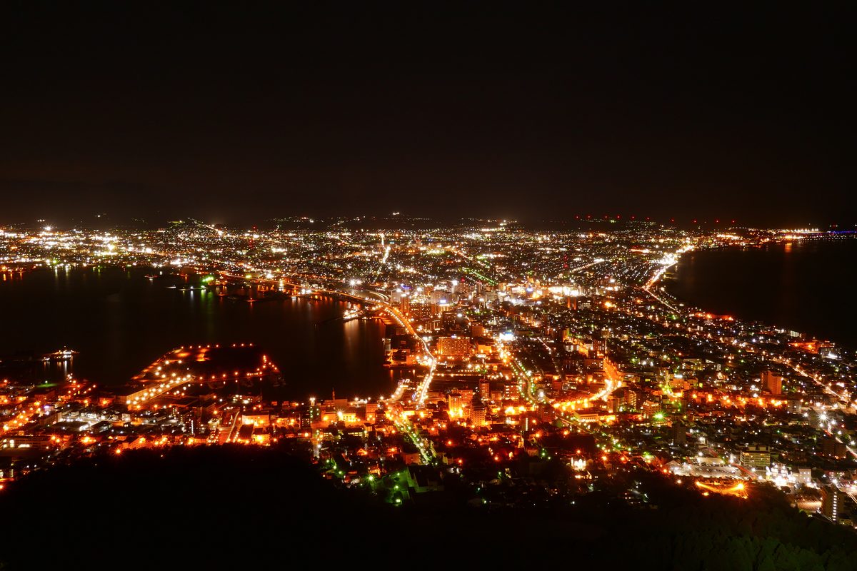 函館の夜景や元町など旅の締めくくりを想起させる風景